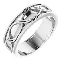 Load image into Gallery viewer, 6 mm Infinity-Inspired Band