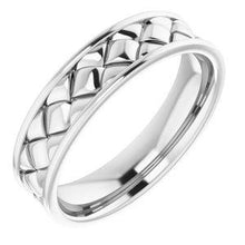 Load image into Gallery viewer, 6 mm Woven-Design Band
