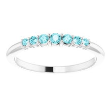 Load image into Gallery viewer, 1/6 CTW Diamond Stackable Ring