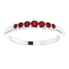 Load image into Gallery viewer, 1/6 CTW Diamond Stackable Ring