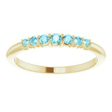 Load image into Gallery viewer, 1/6 CTW Diamond Stackable Ring