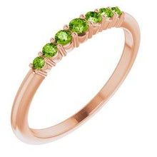 Load image into Gallery viewer, 1/6 CTW Diamond Stackable Ring