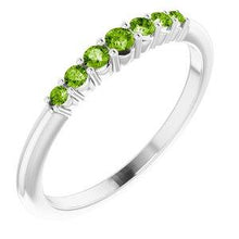Load image into Gallery viewer, 1/6 CTW Diamond Stackable Ring