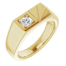 Load image into Gallery viewer, 1/3 CT Diamond Men's Ring