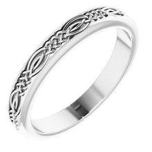 Load image into Gallery viewer, 3.2 mm Celtic-Inspired Band
