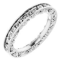 Load image into Gallery viewer, 2.5 mm Floral-Inspired Band