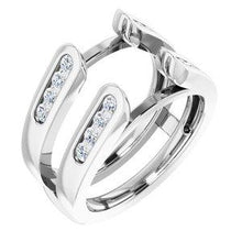 Load image into Gallery viewer, 1/2 CTW Diamond Ring Guard