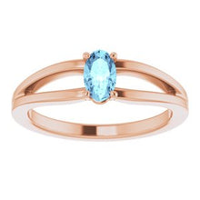Load image into Gallery viewer, Chatham® Created Alexandrite Solitaire Youth Ring