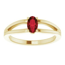 Load image into Gallery viewer, Chatham® Created Alexandrite Solitaire Youth Ring