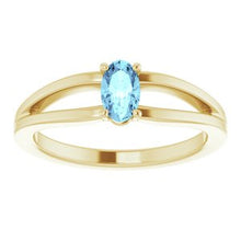 Load image into Gallery viewer, Chatham® Created Alexandrite Solitaire Youth Ring