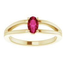 Load image into Gallery viewer, Chatham® Created Alexandrite Solitaire Youth Ring