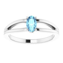 Load image into Gallery viewer, Chatham® Created Alexandrite Solitaire Youth Ring