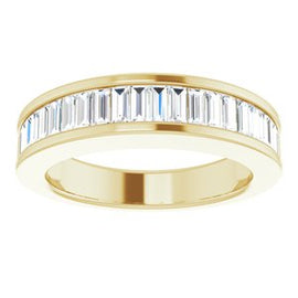 1 CTW Diamond Baguette Anniversary Band