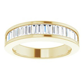1 CTW Diamond Baguette Anniversary Band
