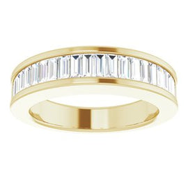 1 CTW Diamond Baguette Anniversary Band
