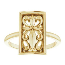 Load image into Gallery viewer, Vintage-Inspired Cross Ring