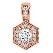 Load image into Gallery viewer, 1/2 CTW Diamond Pendant
