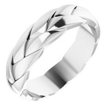 Load image into Gallery viewer, 6 mm Woven-Design Band