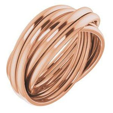 Load image into Gallery viewer, 6-Band Rolling Ring