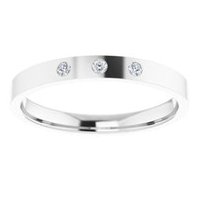 Load image into Gallery viewer, .06 CTW Diamond Sideways Cross Ring