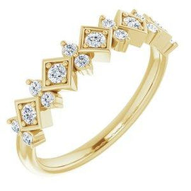 1/3 CTW Five-Stone Diamond Anniversary Band