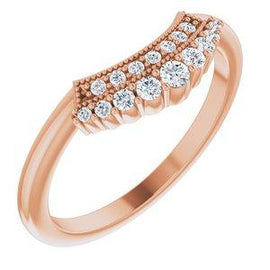 1/6 CTW Diamond Contour Band