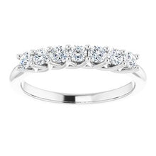 Load image into Gallery viewer, Aquamarine & .02 CTW Diamond Ring