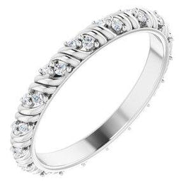 1/6 CTW Diamond Eternity Band