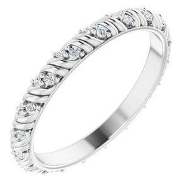 1/6 CTW Diamond Eternity Band