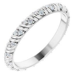 1/6 CTW Diamond Eternity Band