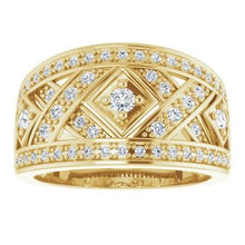 Load image into Gallery viewer, Openwork Diamond Band