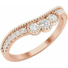 Load image into Gallery viewer, 1/4 CTW Contour Diamond Band