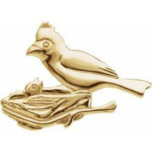 Load image into Gallery viewer, 39.5x28.25 mm Cardinal Brooch