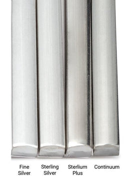Sterling Silver 3.5x1.5 mm Flat Sizing Stock