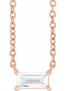 14K Yellow Gold 1/3 CT Lab-Grown Diamond 16-18