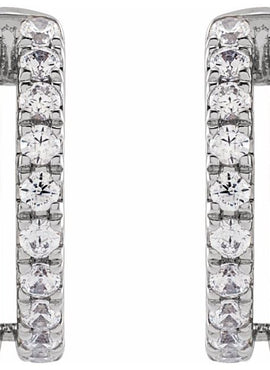 14K Yellow Gold 1/2 CTW Lab-Grown Diamond Ear Cuff