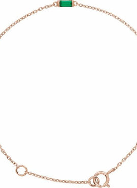 14K Yellow Gold Natural Ruby 6 1/2-7 1/2