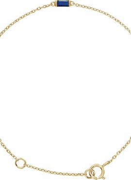 14K Yellow Gold Natural Ruby 6 1/2-7 1/2