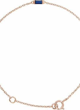14K Yellow Gold Natural Ruby 6 1/2-7 1/2