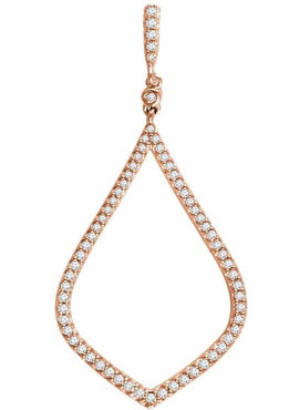 14K White Gold 1/4 CTW Natural Diamond 18
