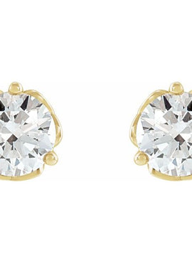 Platinum 1/3 CTW Natural Diamond Celtic-Inspired Earrings