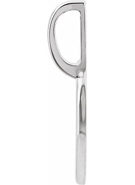 Sterling Silver Engravable Heart Charm/Pendant