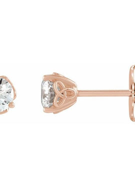 Platinum 1/3 CTW Natural Diamond Celtic-Inspired Earrings