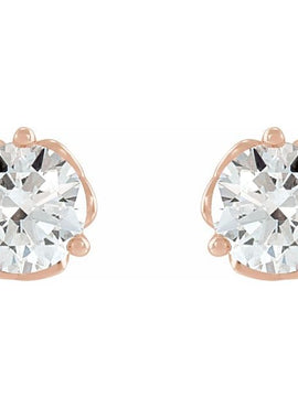 Platinum 1/3 CTW Natural Diamond Celtic-Inspired Earrings