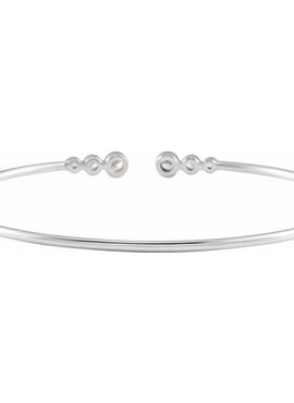 14K Yellow Gold 1/4 CTW Natural Diamond Cuff 7