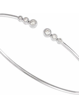 14K Yellow Gold 1/4 CTW Natural Diamond Cuff 7