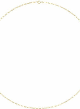 14K Yellow Gold 1.5 mm Figaro 7