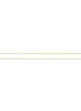 14K Yellow Gold 1.5 mm Figaro 7