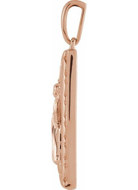 14K Rose Gold Miraculous Medal