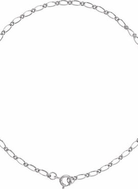 14K Yellow Gold 1.5 mm Figaro 7